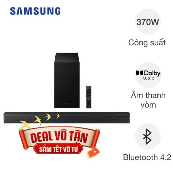 So sánh giá Bộ loa thanh Samsung HW-B650F/XV 370W rẻ nhất? - Ảnh 5
