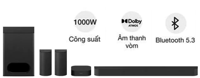 So sánh giá Bộ loa thanh Sony BRAVIA Theatre System 6 HT-S60 1000W rẻ nhất? - Ảnh 4
