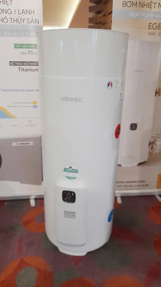 Top 1 so sánh giá Máy nước nóng bơm nhiệt Atlantic 200 lít 2250W EGEO 200L - Tìm sản phẩm giá rẻ nhất - Ảnh 6