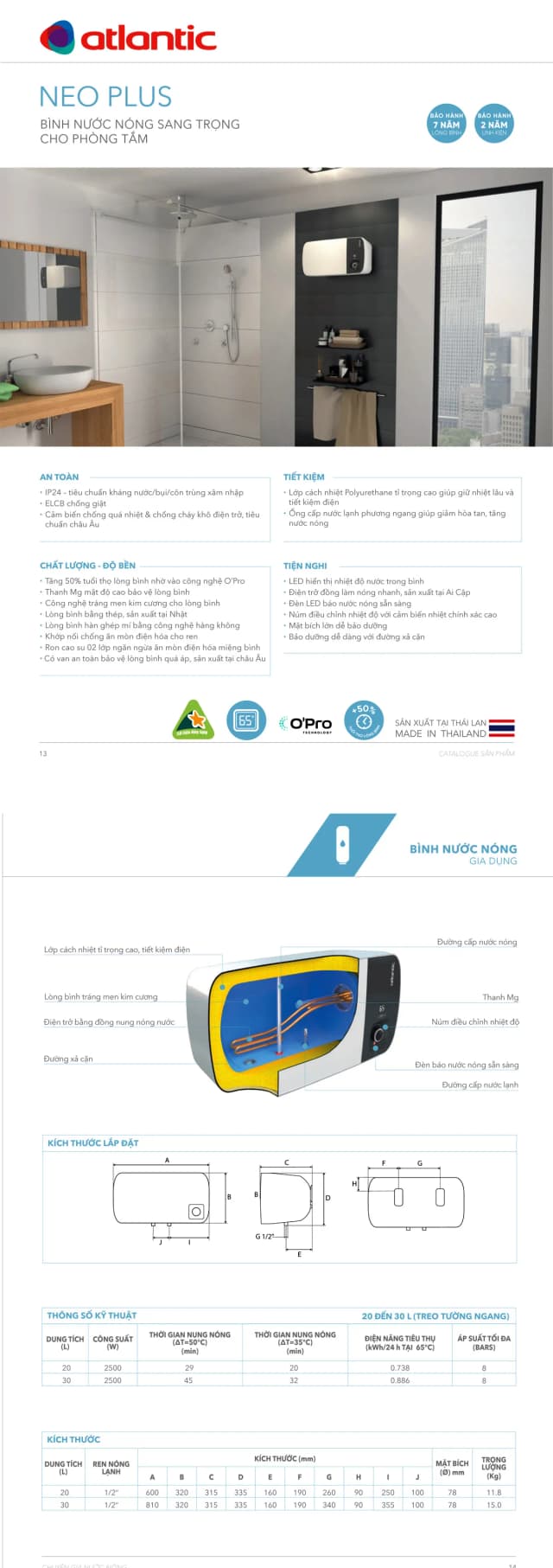 Top 1 so sánh giá Máy nước nóng bơm nhiệt Atlantic 200 lít 2250W EGEO 200L - Tìm sản phẩm giá rẻ nhất - Ảnh 71