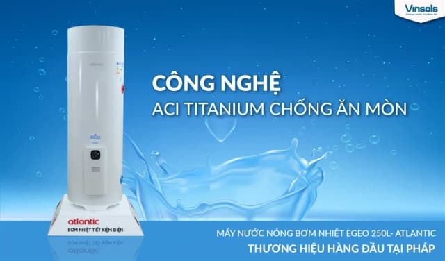 Top 1 so sánh giá Máy nước nóng bơm nhiệt Atlantic 250 lít 2250W EGEO 250L - Tìm sản phẩm giá rẻ nhất - Ảnh 3