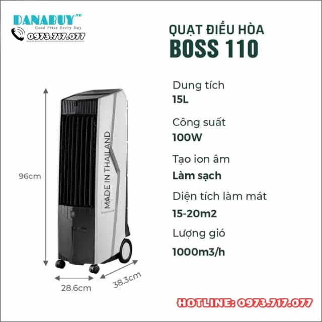 So sánh giá Quạt điều hòa Boss FEAB-110 100W rẻ nhất? - Ảnh 10