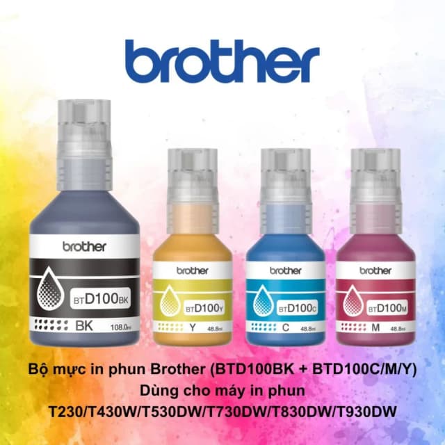 So sánh giá Mực in phun Brother BTD100BK Đen (dành cho Brother DCP-T436W/T230/T236/T430W/T530DW/T535DW/T536DW/T730DW/T830DW, Brother MFC-T930DW/T935DW) rẻ nhất? - Ảnh 12