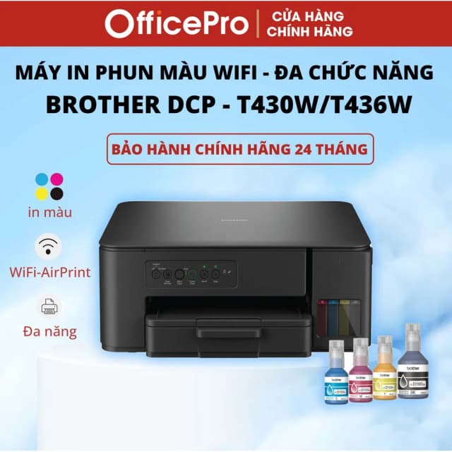 So sánh giá Máy in phun màu đa năng Brother DCP-T430W Wifi rẻ nhất? - Ảnh 11