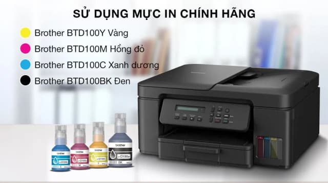 So sánh giá Máy in phun màu đa năng Brother DCP-T730DW Wifi rẻ nhất? - Ảnh 3
