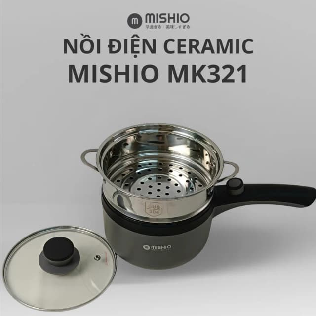 So sánh giá Ca nấu đa năng Mishio MK-321 1.5 lít - Xám rẻ nhất? - Ảnh 12