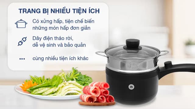 So sánh giá Ca nấu đa năng Mishio MK-321 1.5 lít - Xám rẻ nhất? - Ảnh 14