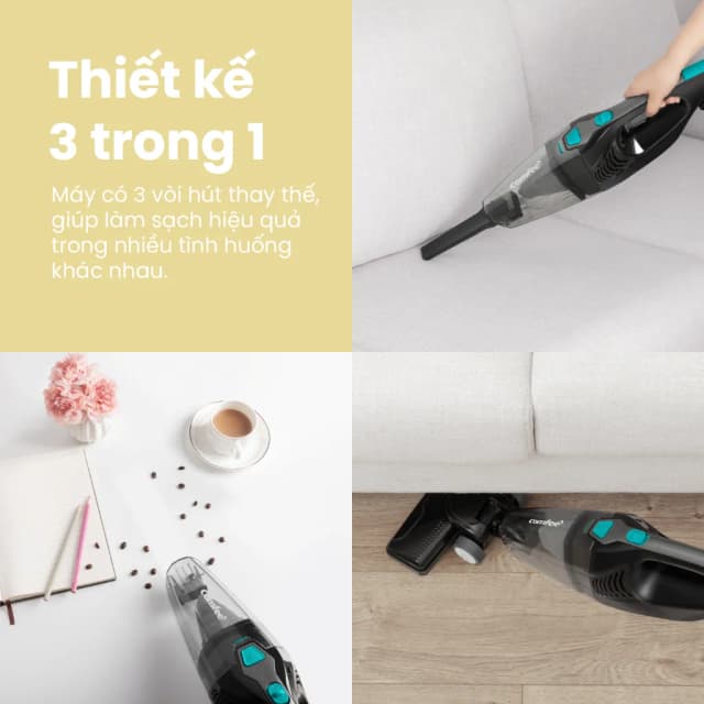 So sánh giá Máy hút bụi cầm tay Comfee CVC-SBLA1(B) rẻ nhất? - Ảnh 16
