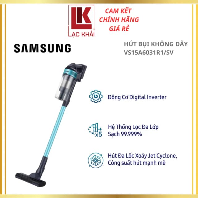 So sánh giá Máy hút bụi không dây Samsung VS15A6031R1/SV rẻ nhất? - Ảnh 12