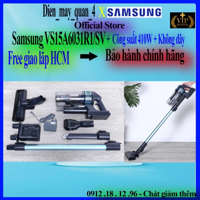 So sánh giá Máy hút bụi không dây Samsung VS15A6031R1/SV rẻ nhất? - Ảnh 16