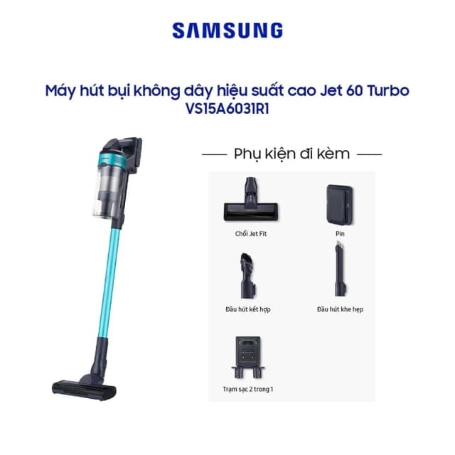 So sánh giá Máy hút bụi không dây Samsung VS15A6031R1/SV rẻ nhất? - Ảnh 17