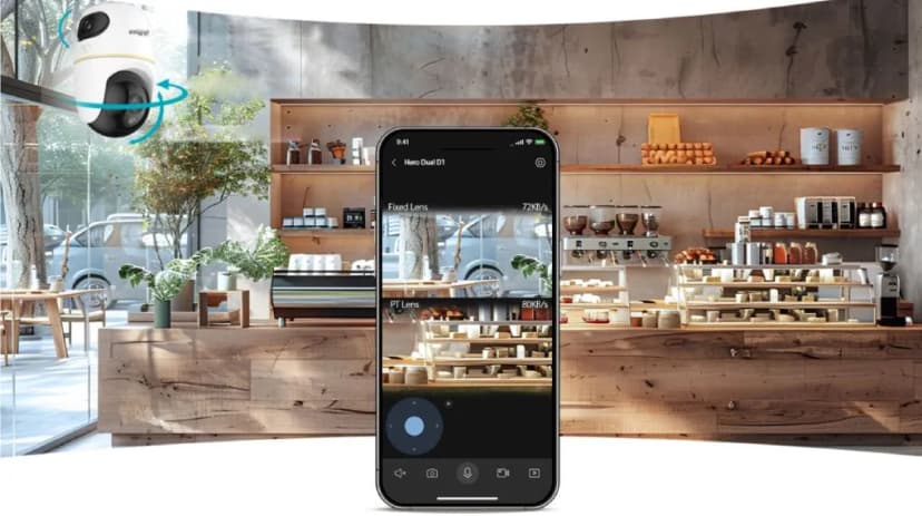 Camera IP 360 Độ 3MP Dahua Dual DH-H3D-3F - Giá rẻ nhất hôm nay - Ảnh 5