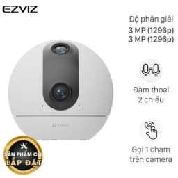 Camera IP 360 Độ 3MP Ezviz C60P Dual - Giá rẻ nhất hôm nay - Ảnh 1
