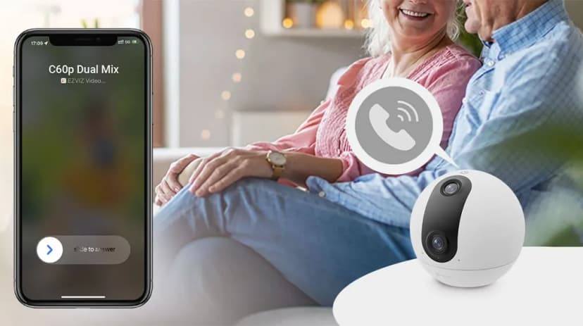 Camera IP 360 Độ 3MP Ezviz C60P Dual - Giá rẻ nhất hôm nay - Ảnh 4