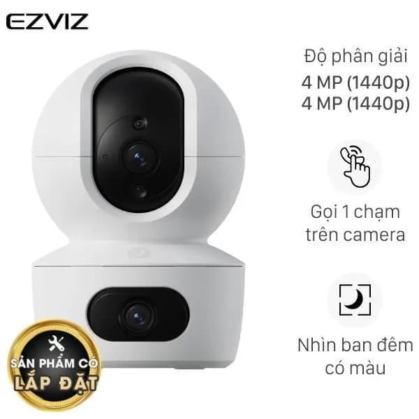 Camera IP 360 Độ 4MP EZVIZ TY7 Dual - Giá rẻ nhất hôm nay - Ảnh 1