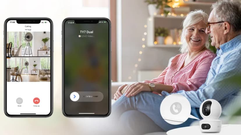 Camera IP 360 Độ 4MP EZVIZ TY7 Dual - Giá rẻ nhất hôm nay - Ảnh 5