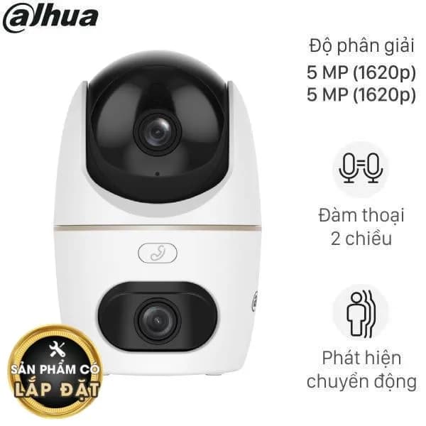 Camera IP 360 Độ 5MP Dahua Dual DH-H5D-5F - Giá rẻ nhất hôm nay - Ảnh 1