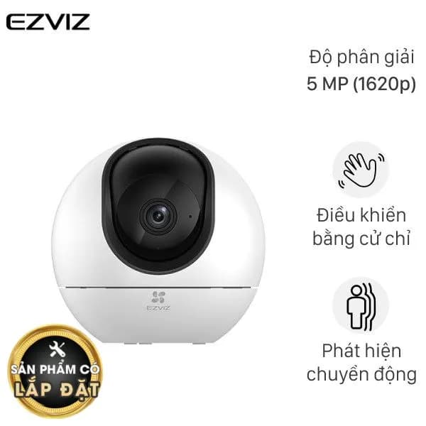 Camera IP 360 Độ 5MP EZVIZ H6 - Giá rẻ nhất hôm nay - Ảnh 1