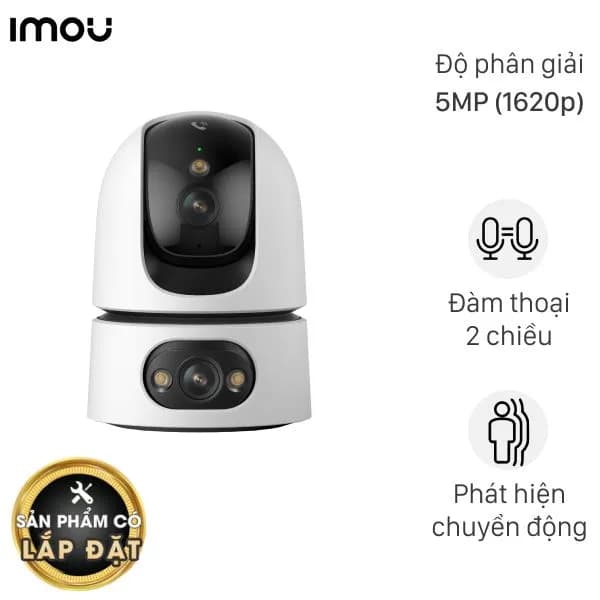 Camera IP 360 Độ 5MP IMOU Ranger Dual Pro IPC-S2XEP-10M0S - Giá rẻ nhất hôm nay - Ảnh 1