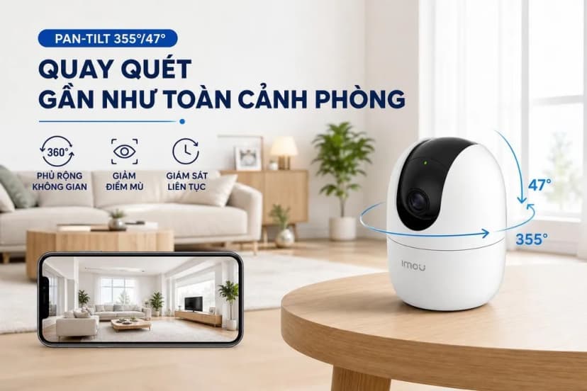 Camera IP 360 Độ 3MP IMOU Ranger 2 A32P Pro - Giá rẻ nhất hôm nay - Ảnh 2