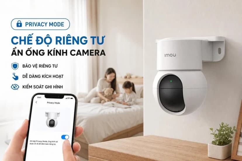 Camera IP 360 Độ 3MP IMOU Ranger Mini K2MP-3H1WE - Giá rẻ nhất hôm nay - Ảnh 3