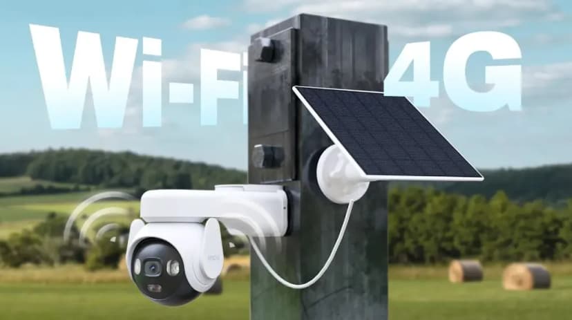 Camera IP Ngoài trời 360 Độ 5MP IMOU AOV PT Wifi 4G Năng Lượng Mặt Trời B7ED-5M0TEA - Giá rẻ nhất hôm nay - Ảnh 4