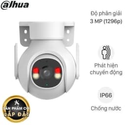 Camera IP Ngoài trời 360 Độ 3MP Dahua DH-P3B-PV - Giá rẻ nhất hôm nay - Ảnh 1