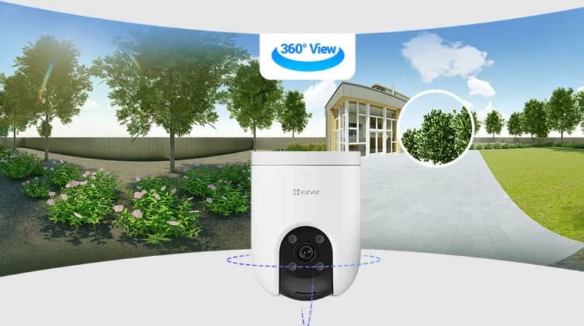 Camera IP Ngoài Trời 360 Độ 3MP Ezviz H8C Pro - Giá rẻ nhất hôm nay - Ảnh 2