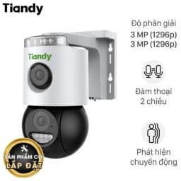 Camera IP Ngoài Trời 360 độ 3MP TIANDY TC-H363N Dual - Giá rẻ nhất hôm nay - Ảnh 1