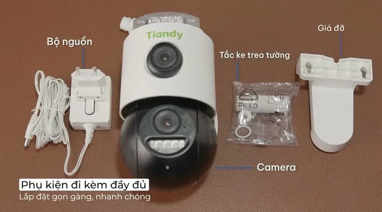 Camera IP Ngoài Trời 360 độ 3MP TIANDY TC-H363N Dual - Giá rẻ nhất hôm nay - Ảnh 2