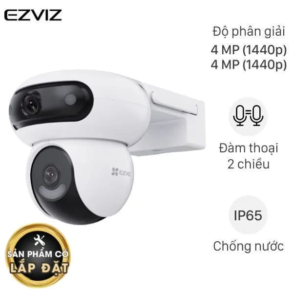 Camera IP Ngoài Trời 360 Độ 4MP Ezviz H90 Dual - Giá rẻ nhất hôm nay - Ảnh 1