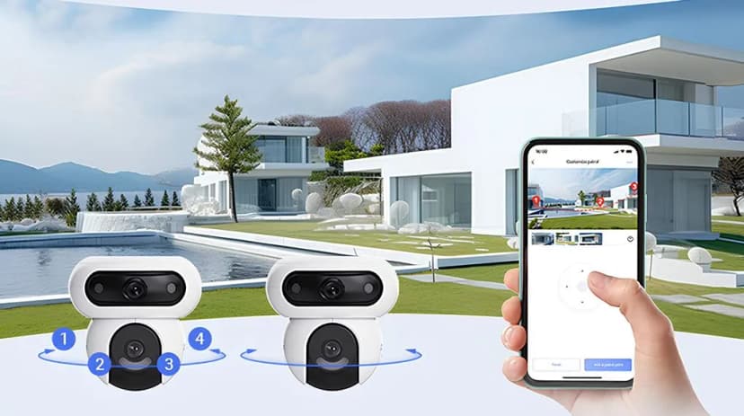 Camera IP Ngoài Trời 360 Độ 4MP Ezviz H90 Dual - Giá rẻ nhất hôm nay - Ảnh 5