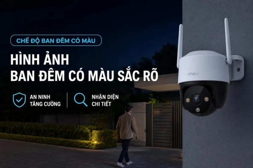 Camera IP Ngoài trời 360 Độ 3MP IMOU Cruiser SE+ IPC-S31FEP - Giá rẻ nhất hôm nay - Ảnh 2