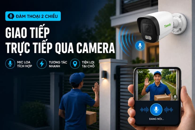 Camera IP Ngoài Trời 4MP Tiandy Bullet TC-C34QN - Giá rẻ nhất hôm nay - Ảnh 3