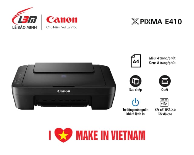 So sánh giá Máy in phun màu đa năng Canon E410 rẻ nhất? - Ảnh 9