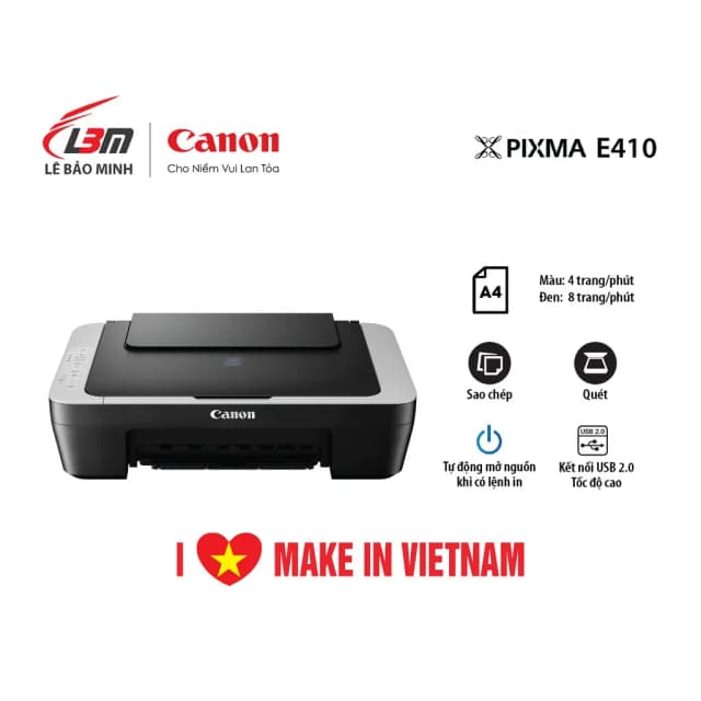 So sánh giá Máy in phun màu đa năng Canon E410 rẻ nhất? - Ảnh 10