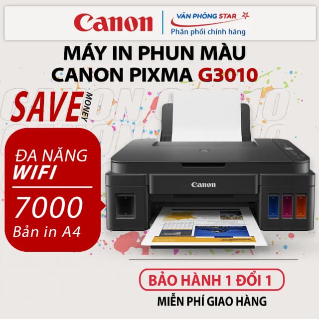 So sánh giá Máy in phun màu đa năng Canon G3010 Wifi rẻ nhất? - Ảnh 18