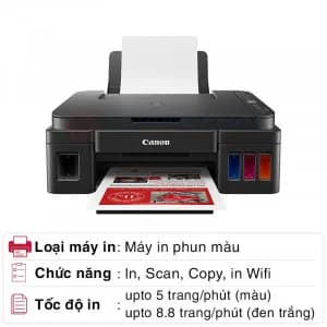 So sánh giá Máy in phun màu đa năng Canon G3010 Wifi rẻ nhất? - Ảnh 9