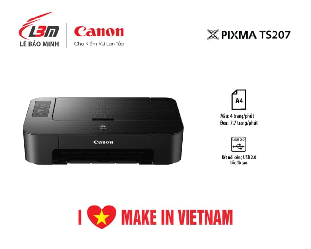 So sánh giá Máy in phun màu đơn năng Canon TS207 rẻ nhất? - Ảnh 11