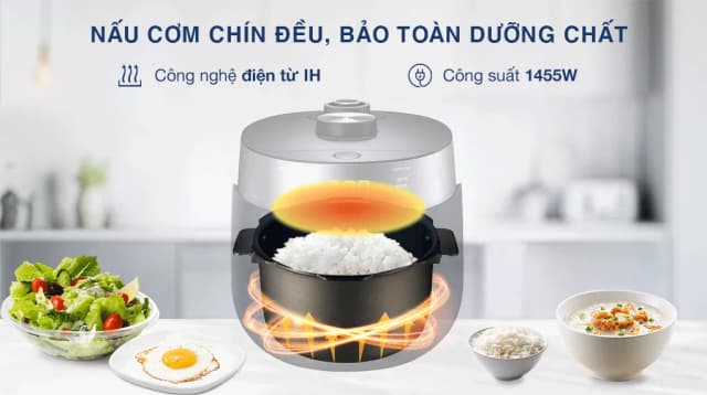 So sánh giá Nồi cơm áp suất cao tần Cuckoo 1.8 lít CRP-LHTR1009F/BKSIVNCV rẻ nhất? - Ảnh 7