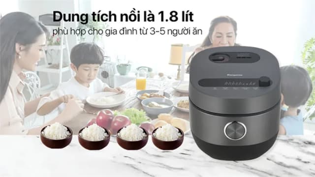 So sánh giá Nồi cơm cao tần Kangaroo 1.8 lít KG18RIH2 rẻ nhất? - Ảnh 18