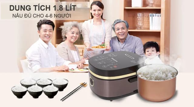 So sánh giá Nồi cơm cao tần Kangaroo 1.8 lít KG599N rẻ nhất? - Ảnh 19