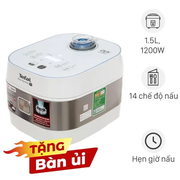 Nồi cơm cao tần Tefal 1.5 lít RK762168 - Ảnh 8