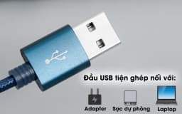 Cáp sạc và truyền dữ liệu 3 đầu USB-A - Type-C Lightning Micro USB 15W 1m eValu Spanker B 2 - Giá rẻ nhất hôm nay - Ảnh 4