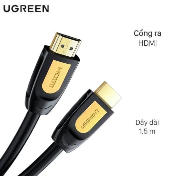 Cáp HDMI 4K 1.5m Ugreen HD101 10128 - Giá rẻ nhất hôm nay - Ảnh 1
