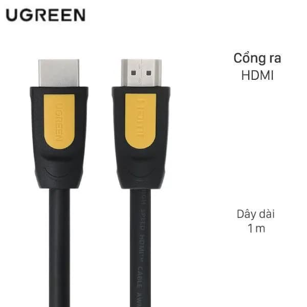 Cáp HDMI 4K 1m Ugreen HD101 10115 - Giá rẻ nhất hôm nay - Ảnh 1