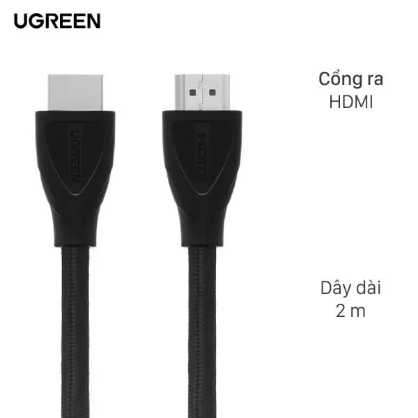 Cáp HDMI 8K 2m Ugreen HD140 80403 - Giá rẻ nhất hôm nay - Ảnh 1