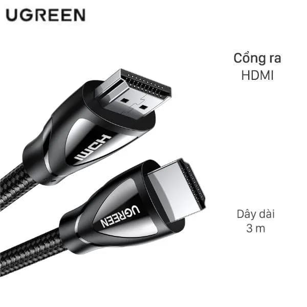Cáp HDMI 8K 3m Ugreen HD140 80404 - Ảnh 32