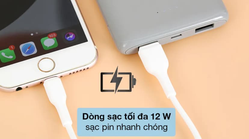 Cáp sạc và truyền dữ liệu USB-A - Lightning 12W 1m AVA+ Kalf - Giá rẻ nhất hôm nay - Ảnh 3