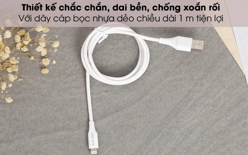 Cáp sạc và truyền dữ liệu USB-A - Lightning 12W 1m Xmobile AL31-1000 - Giá rẻ nhất hôm nay - Ảnh 2